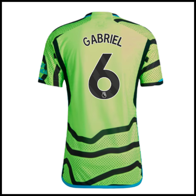 Nogometni Dres Arsenal GABRIEL #6 Gostujući Komplet 2023-2024