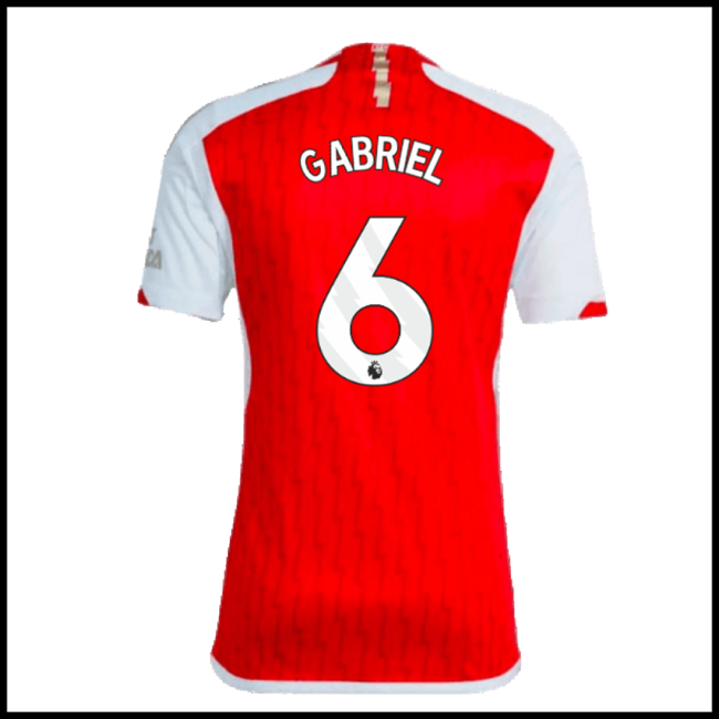 Nogometni Dres Arsenal GABRIEL #6 Domaći Komplet 2023-2024