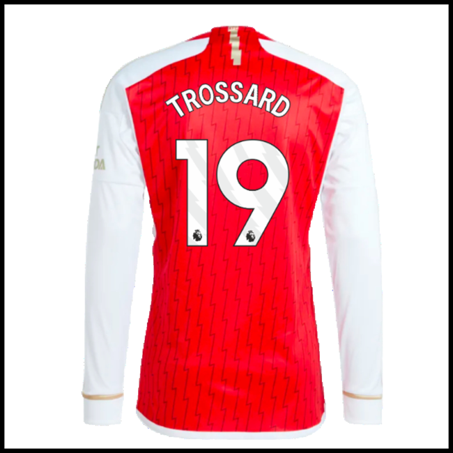 Nogometni Dres Arsenal TROSSARD #19 Dugim Rukavima Domaći Komplet 2023-2024