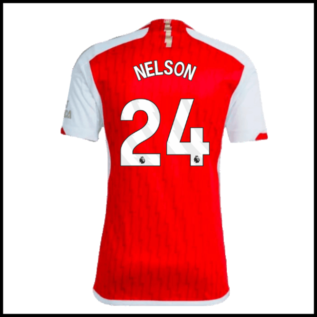 Nogometni Dres Arsenal NELSON #24 Domaći Komplet 2023-2024