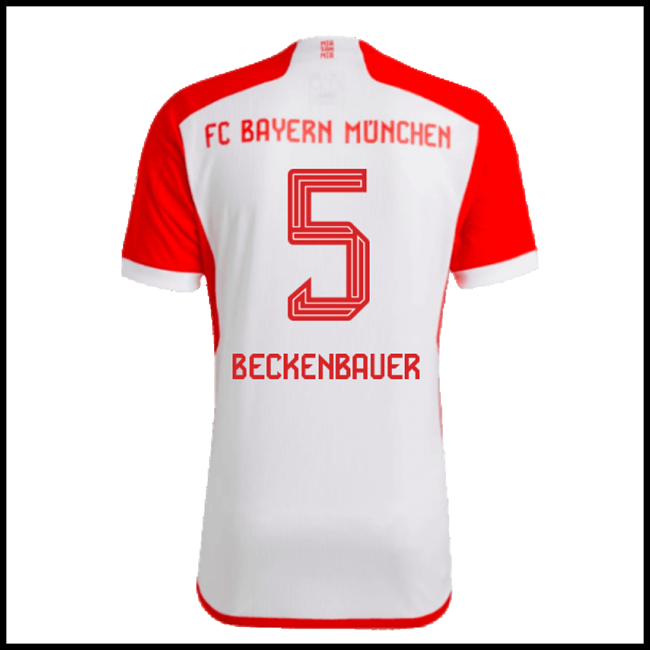 Nogometni Dres FC Bayern München BECKENBAUER #5 Domaći Komplet 2023-2024