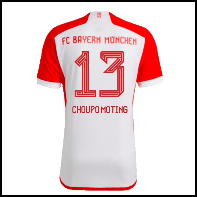 Nogometni Dres FC Bayern München CHOUPO MOTING #13 Domaći Komplet 2023-2024