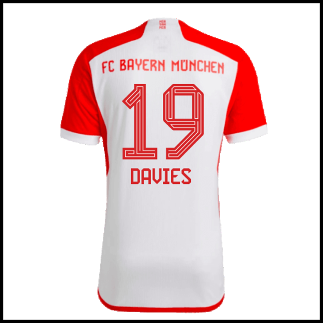 Nogometni Dres FC Bayern München DAVIES #19 Domaći Komplet 2023-2024
