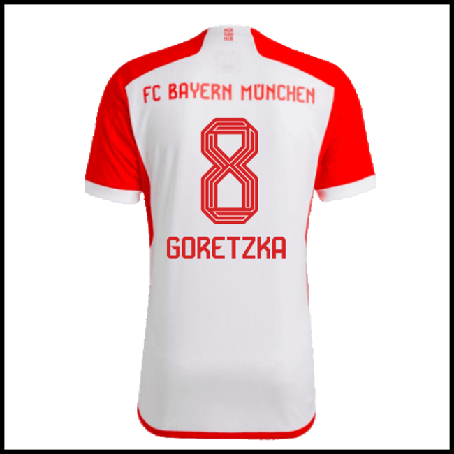 Nogometni Dres FC Bayern München GORETZKA #8 Domaći Komplet 2023-2024