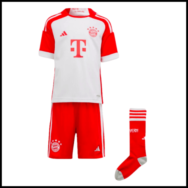 FC Bayern München SANE #10 Trenirke,internet Nogometni Dres FC Bayern München Dječji SANE #10 Domaći Komplet 2023-2024 oprema