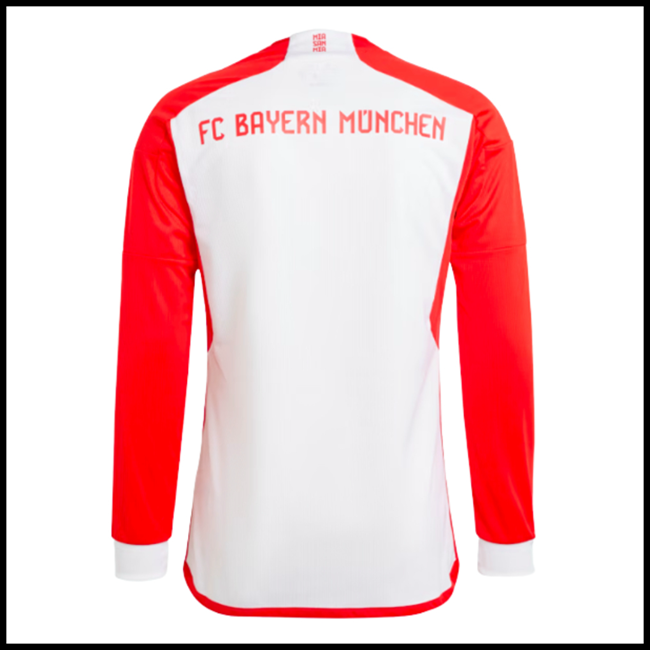 FC Bayern München Odjeća,novo Nogometni Dres FC Bayern München Dugim Rukavima Domaći Komplet 2023-2024 sport web shop