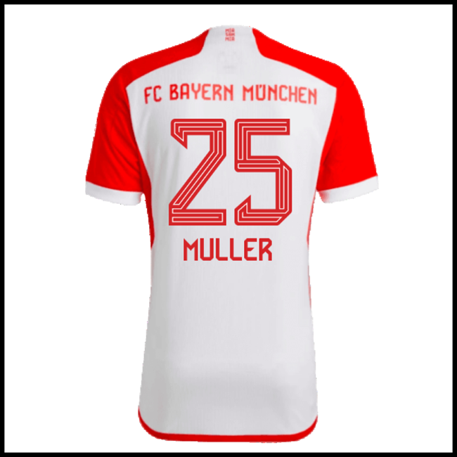 Nogometni Dres FC Bayern München MULLER #25 Domaći Komplet 2023-2024