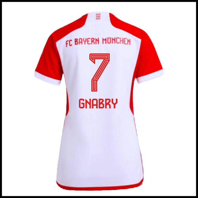 Nogometni Dres FC Bayern München Ženska GNABRY #7 Domaći Komplet 2023-2024