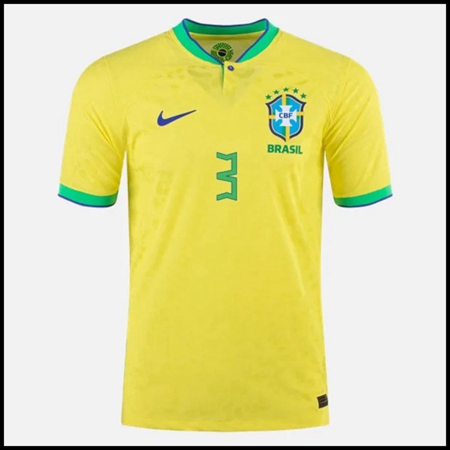 Brazil T SILVA #3 Odjeća,jeftini Nogometni Dres Brazil T SILVA #3 Domaći Komplet Svjetsko Prvenstvo 2022 web shop hrvatska