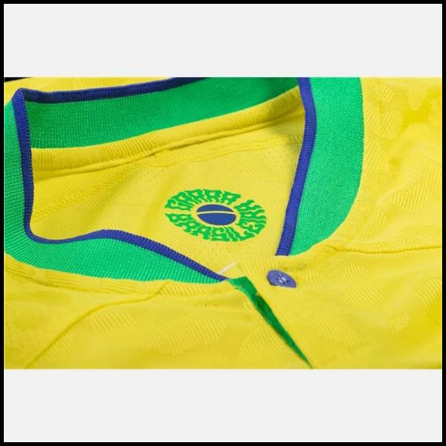internet Nogometni Dres Brazil CASEMIRO #5 Domaći Komplet Svjetsko Prvenstvo 2022 klubova