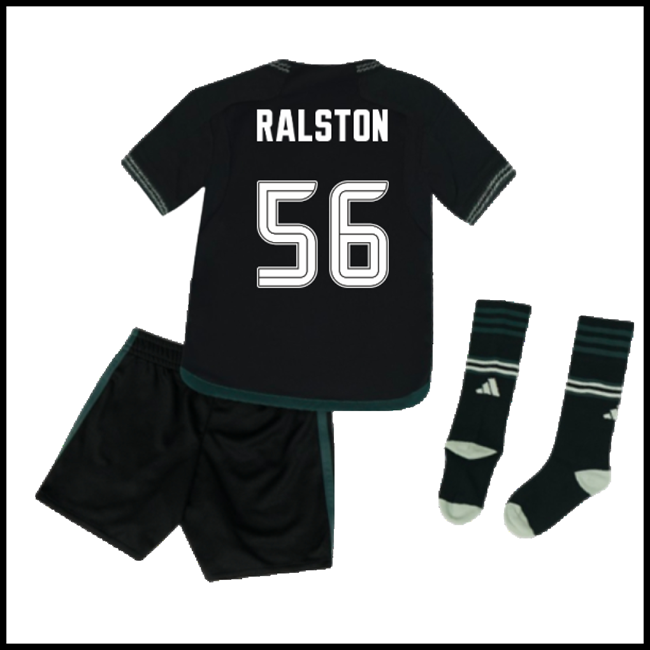 Nogometni Dres Celtic Dječji RALSTON #56 Gostujući Komplet 2023-2024