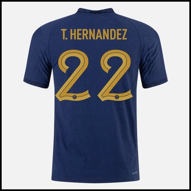 Nogometni Dres Francuska T HERNANDEZ #22 Domaći Komplet Svjetsko Prvenstvo 2022