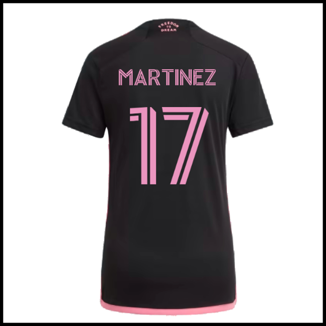 Nogometni Dres Inter Miami MARTINEZ #17 Gostujući Komplet 2023-2024