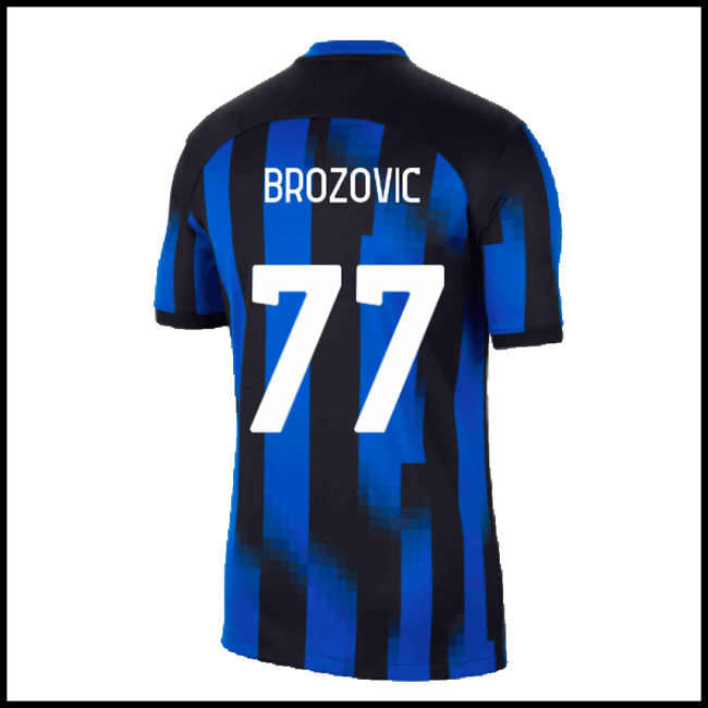 Nogometni Dres Inter Milan BROZOVIC #77 Domaći Komplet 2023-2024