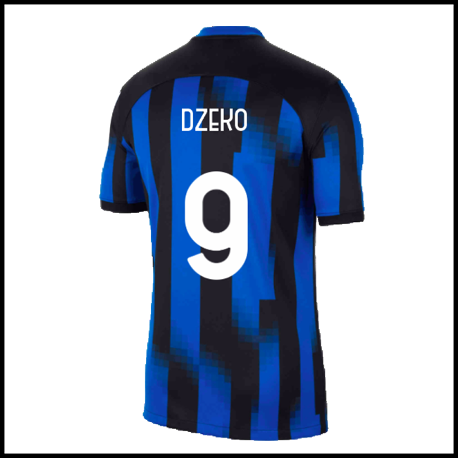 Nogometni Dres Inter Milan DZEKO #9 Domaći Komplet 2023-2024