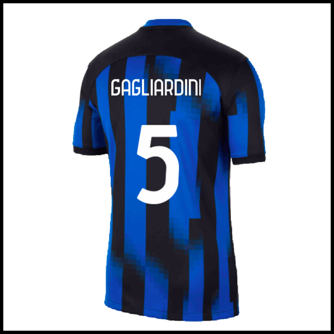 Nogometni Dres Inter Milan GAGLIARDINI #5 Domaći Komplet 2023-2024