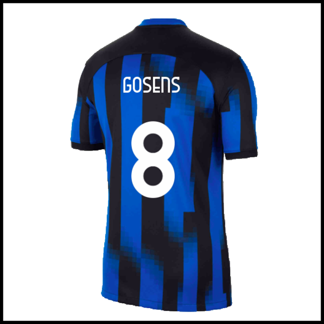 Nogometni Dres Inter Milan GOSENS #8 Domaći Komplet 2023-2024