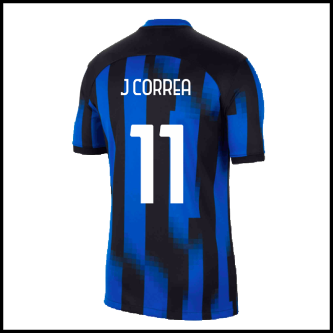 Nogometni Dres Inter Milan J CORREA #11 Domaći Komplet 2023-2024