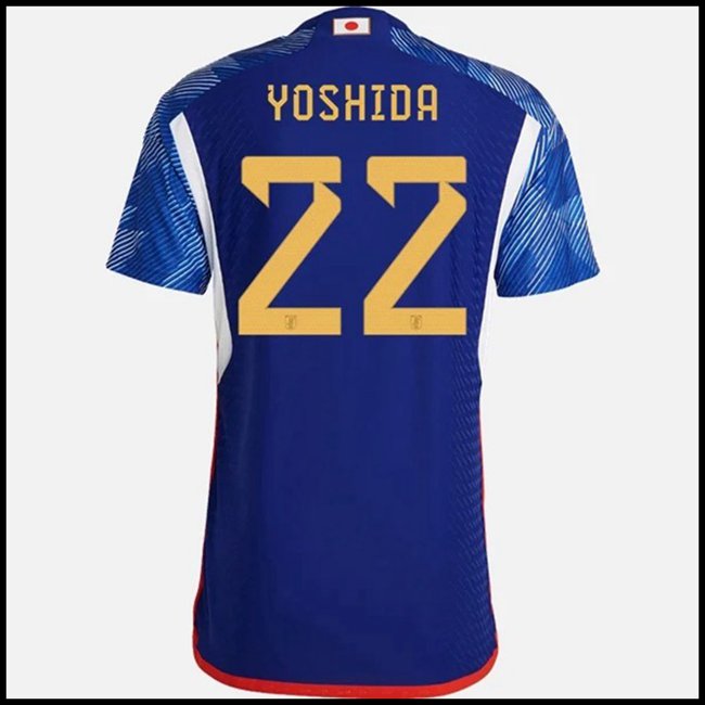 Nogometni Dres Japan YOSHIDR #22 Domaći Komplet Svjetsko Prvenstvo 2022