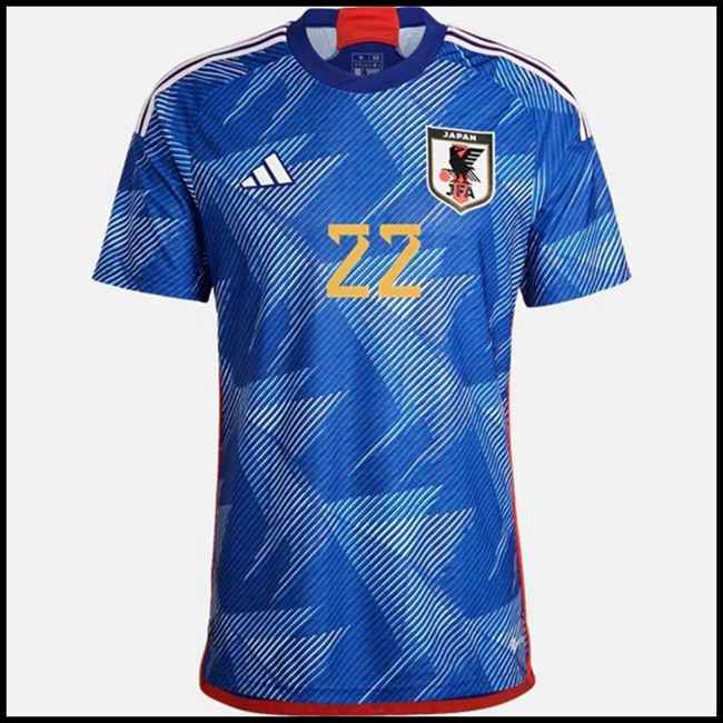 Japan YOSHIDR #22 Odjeća,prodaja Nogometni Dres Japan YOSHIDR #22 Domaći Komplet Svjetsko Prvenstvo 2022 hrvatska