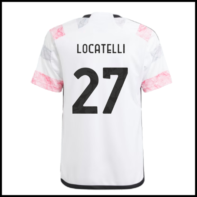 Nogometni Dres Juventus LOCATELLI #27 Gostujući Komplet 2023-2024