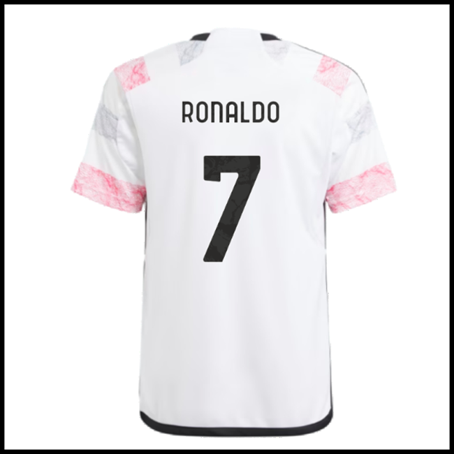 Nogometni Dres Juventus RONALDO #7 Gostujući Komplet 2023-2024