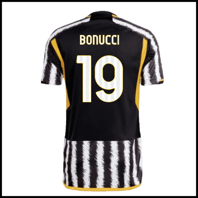 Nogometni Dres Juventus BONUCCI #19 Domaći Komplet 2023-2024