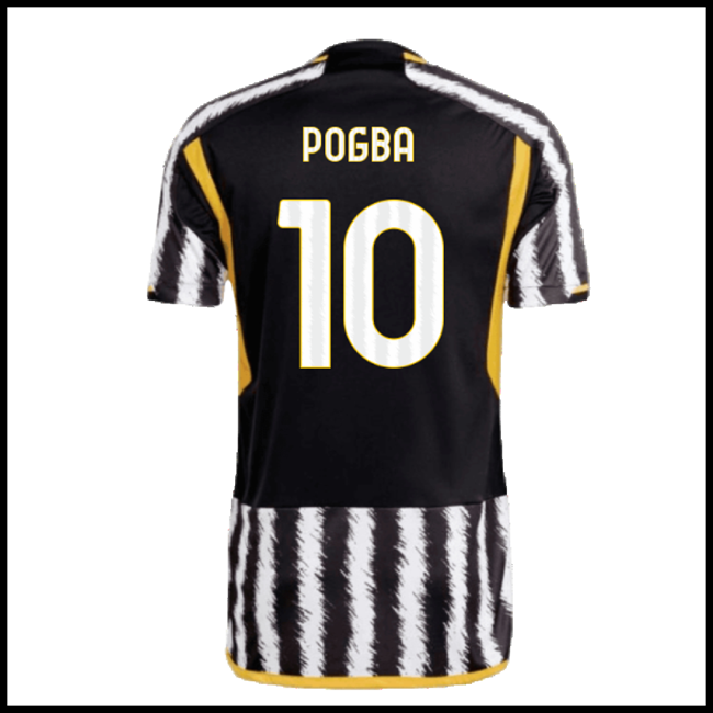 Nogometni Dres Juventus POGBA #10 Domaći Komplet 2023-2024