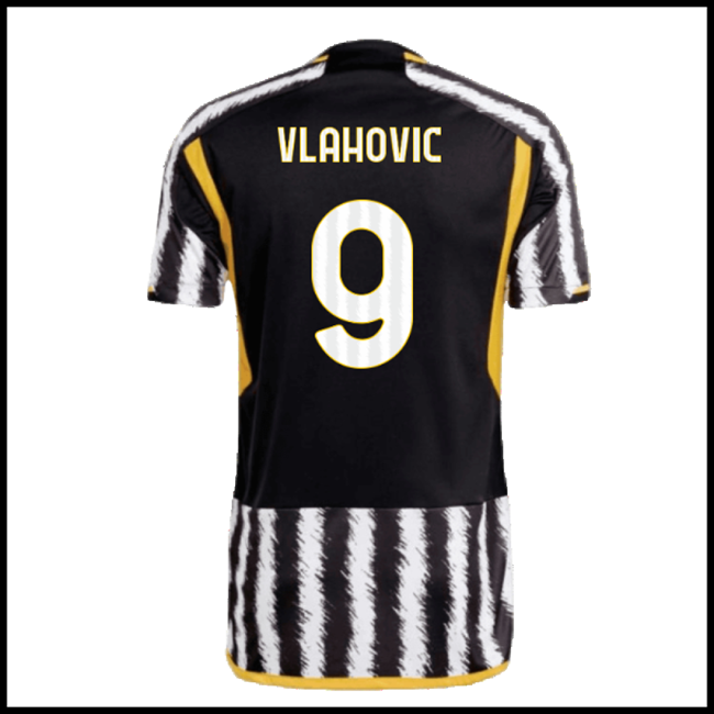 Nogometni Dres Juventus VLAHOVIC #9 Domaći Komplet 2023-2024