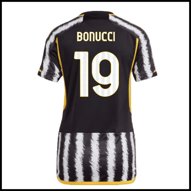 Nogometni Dres Juventus Ženska BONUCCI #19 Domaći Komplet 2023-2024