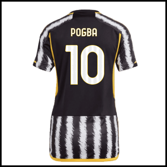 Nogometni Dres Juventus Ženska POGBA #10 Domaći Komplet 2023-2024