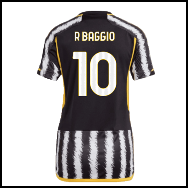 Nogometni Dres Juventus Ženska R BAGGIO #10 Domaći Komplet 2023-2024