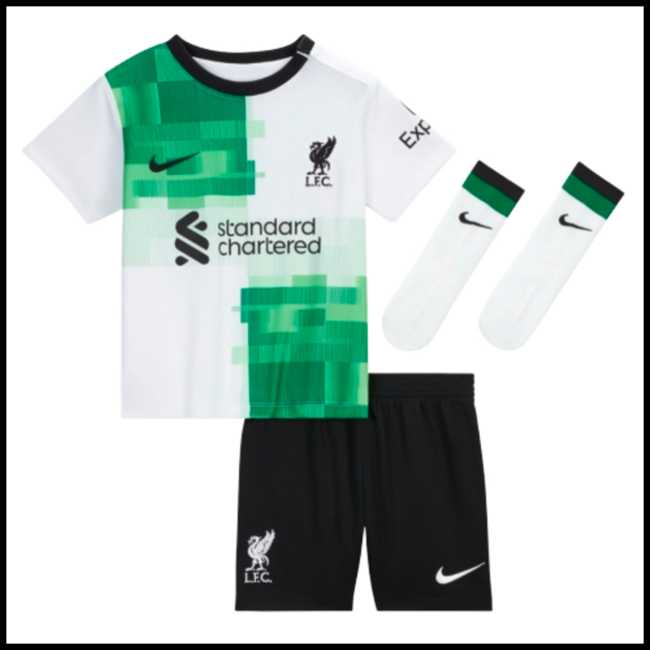 Liverpool SZOBOSZLAI #8 Odjeća,jeftina Nogometni Dres Liverpool Dječji SZOBOSZLAI #8 Gostujući Komplet 2023-2024 fan shop