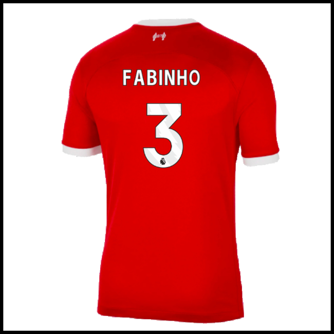 Nogometni Dres Liverpool FABINHO #3 Domaći Komplet 2023-2024