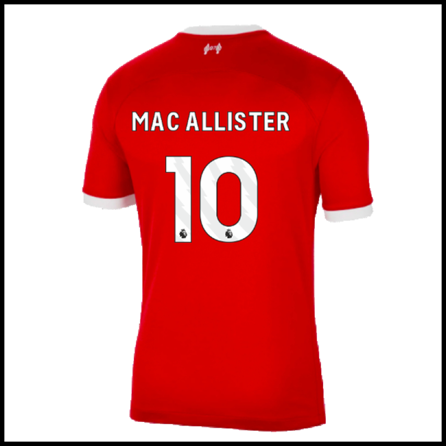 Nogometni Dres Liverpool MAC ALLISTER #10 Domaći Komplet 2023-2024