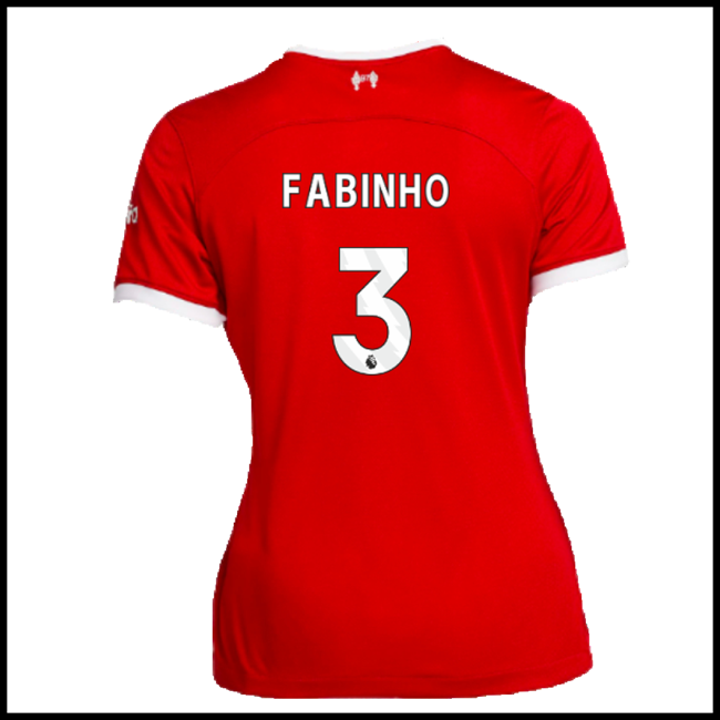 Nogometni Dres Liverpool Ženska FABINHO #3 Domaći Komplet 2023-2024