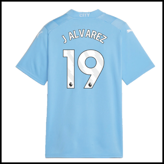 Nogometni Dres Manchester City J ALVAREZ #19 Domaći Komplet 2023-2024