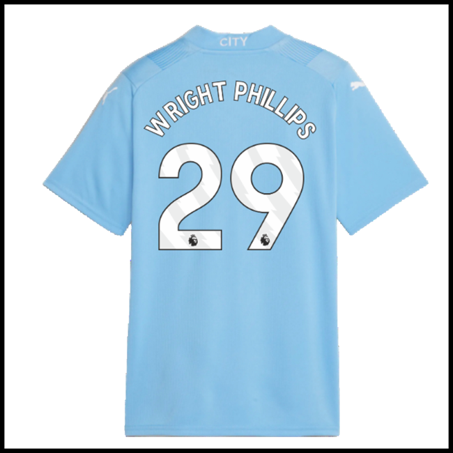 Nogometni Dres Manchester City WRIGHT PHILLIPS #29 Domaći Komplet 2023-2024