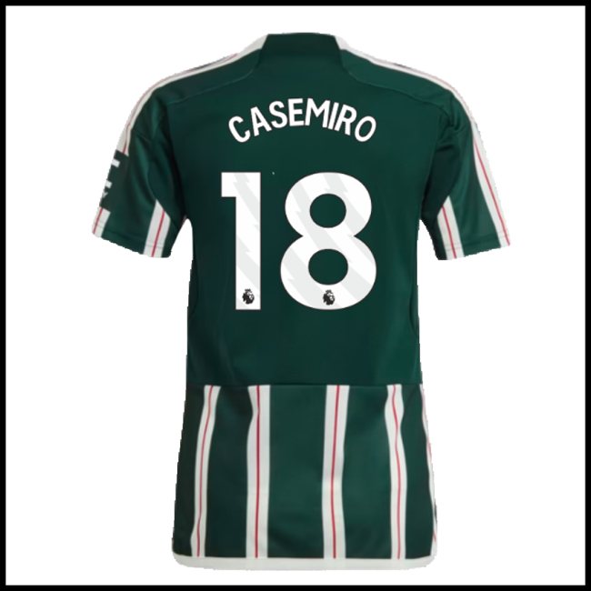 Nogometni Dres Manchester United CASEMIRO #18 Gostujući Komplet 2023-2024