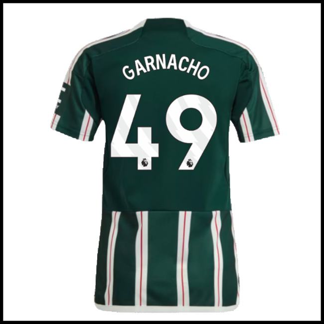 Nogometni Dres Manchester United GARNACHO #49 Gostujući Komplet 2023-2024