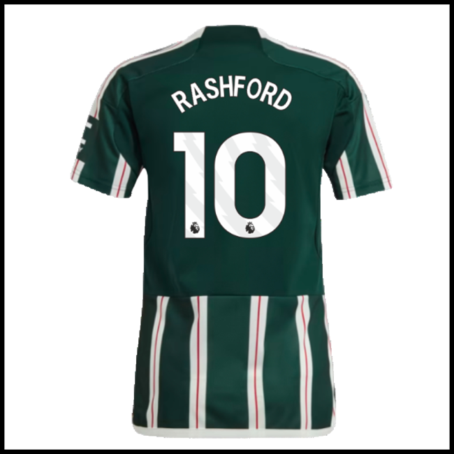 Nogometni Dres Manchester United RASHFORD #10 Gostujući Komplet 2023-2024