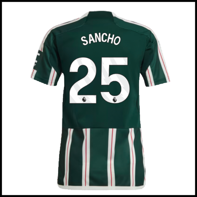 Nogometni Dres Manchester United SANCHO #25 Gostujući Komplet 2023-2024