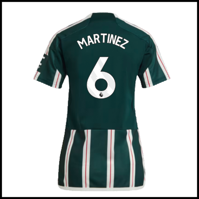Nogometni Dres Manchester United Ženska MARTINEZ #6 Gostujući Komplet 2023-2024