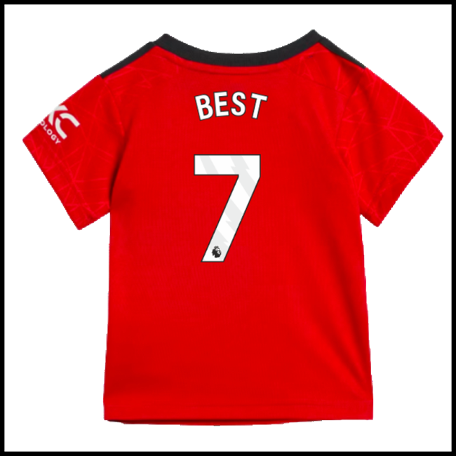 Nogometni Dres Manchester United Dječji BEST #7 Domaći Komplet 2023-2024
