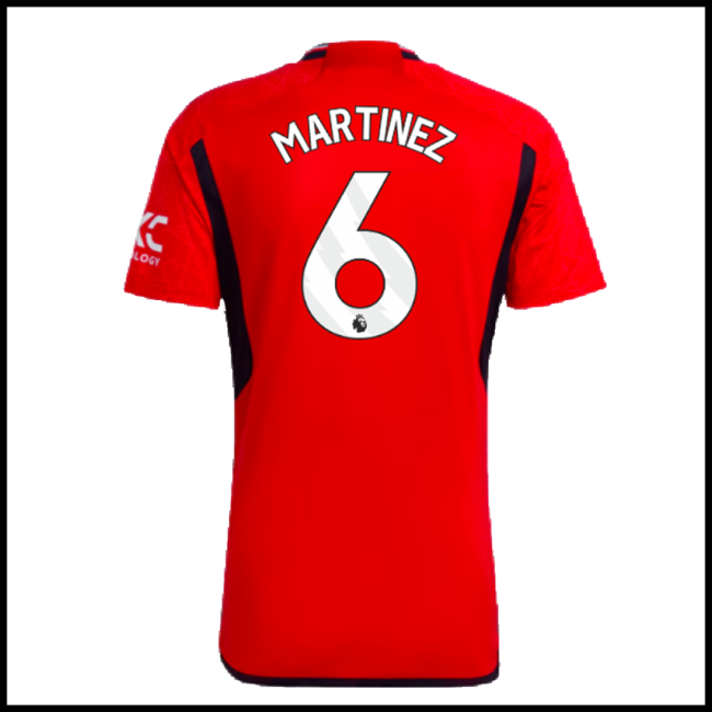 Nogometni Dres Manchester United MARTINEZ #6 Domaći Komplet 2023-2024