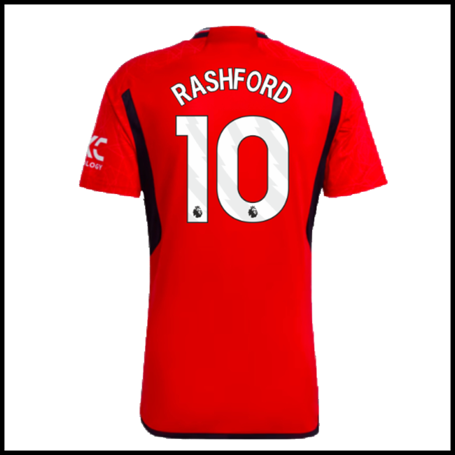 Nogometni Dres Manchester United RASHFORD #10 Domaći Komplet 2023-2024