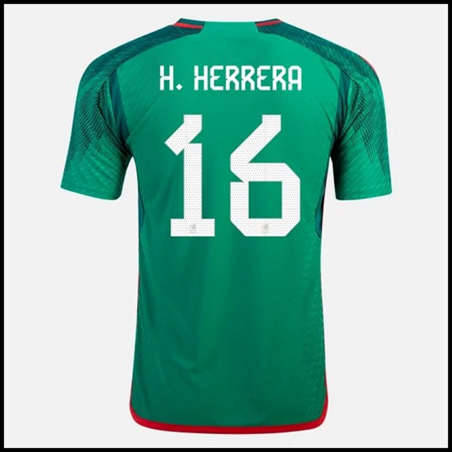 Nogometni Dres Meksiko H HERRERA #16 Domaći Komplet Svjetsko Prvenstvo 2022