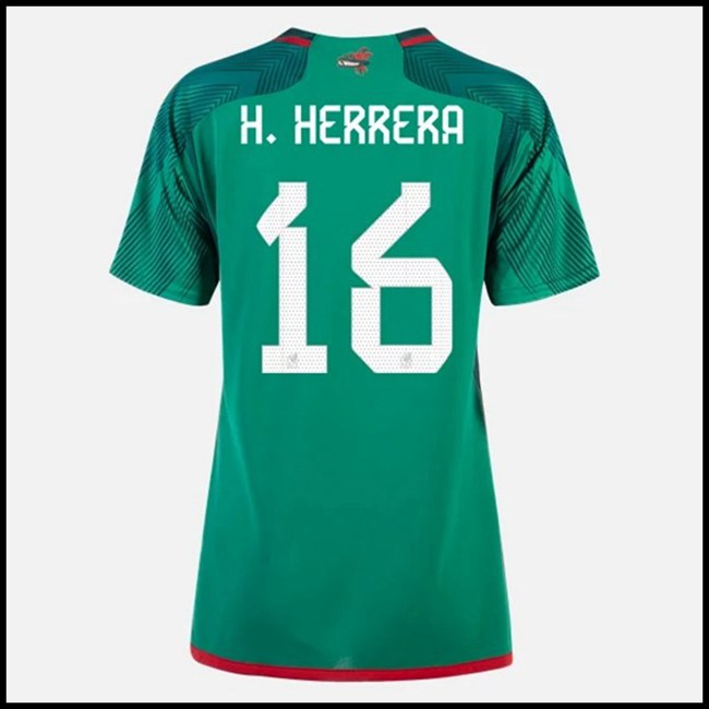 Nogometni Dres Meksiko Ženska H HERRERA #16 Domaći Komplet Svjetsko Prvenstvo 2022