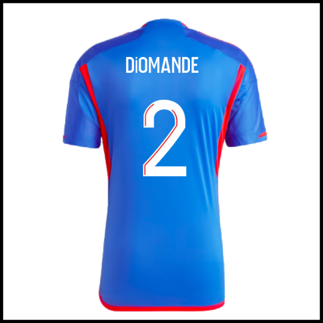 Nogometni Dres Olympique Lyonnais DIOMANDE #2 Gostujući Komplet 2023-2024