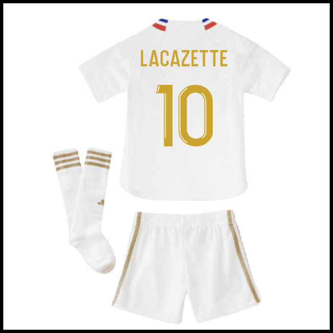 Nogometni Dres Olympique Lyonnais Dječji LACAZETTE #10 Domaći Komplet 2023-2024